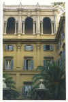 Altana del Borromini di Palazzo Falconieri vista dal Lungotevere.